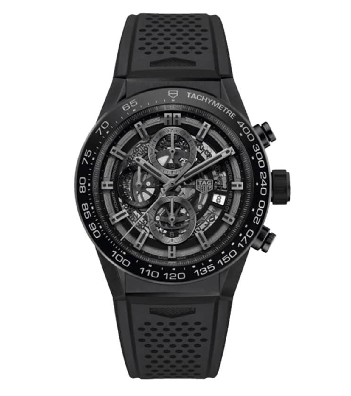 Tag Heuer Carrera Full Black Replica - IP Empire Replica Watches