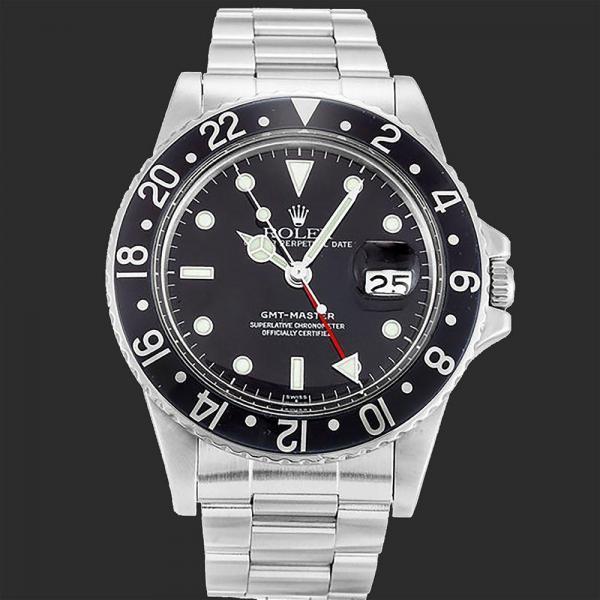 Replica Rolex GMT Master Black 16750 - Replica Swiss Clones Watches