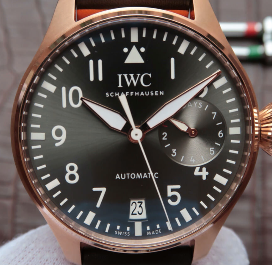 IWC Big Pilot IW500901 GM Replica Black Dial - IP Empire Replica Watches
