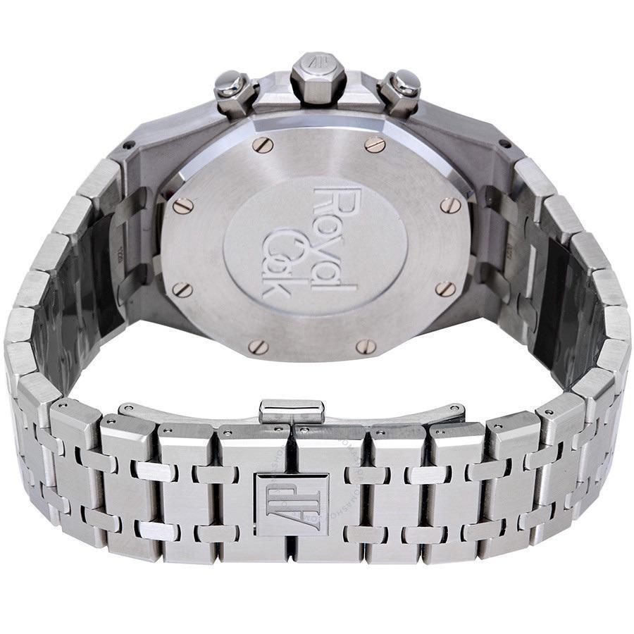 Best Swiss Clone Replica Royal Oak - Silver/Black Chronograph - Replica Swiss Clones Watches
